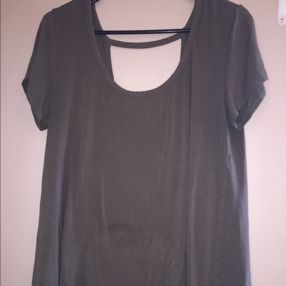 Olive green shirt